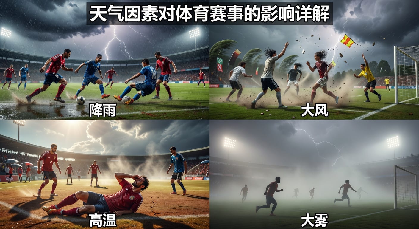 天气因素：体育博彩赛事影响与预测指南
