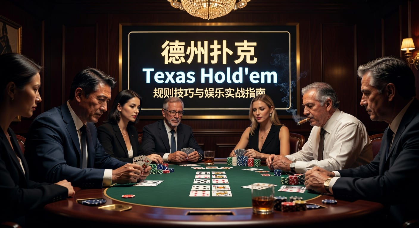 德州扑克 Texas Hold'em 规则与策略全攻略
