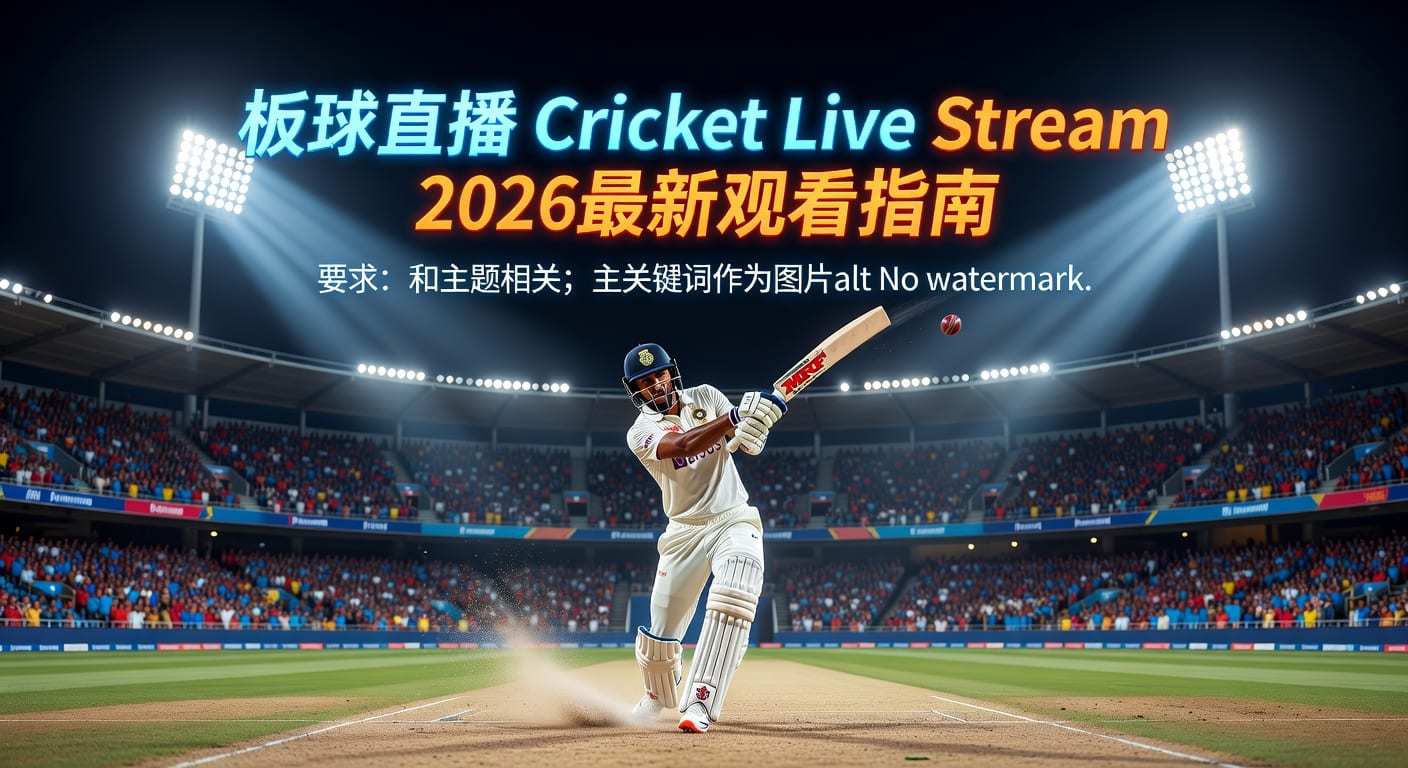 板球直播 Cricket Live Stream 2026高清免费观看攻略