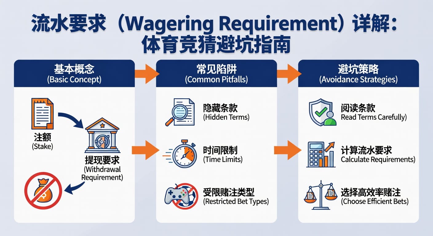 流水要求详解 Sports Wagering Requirement