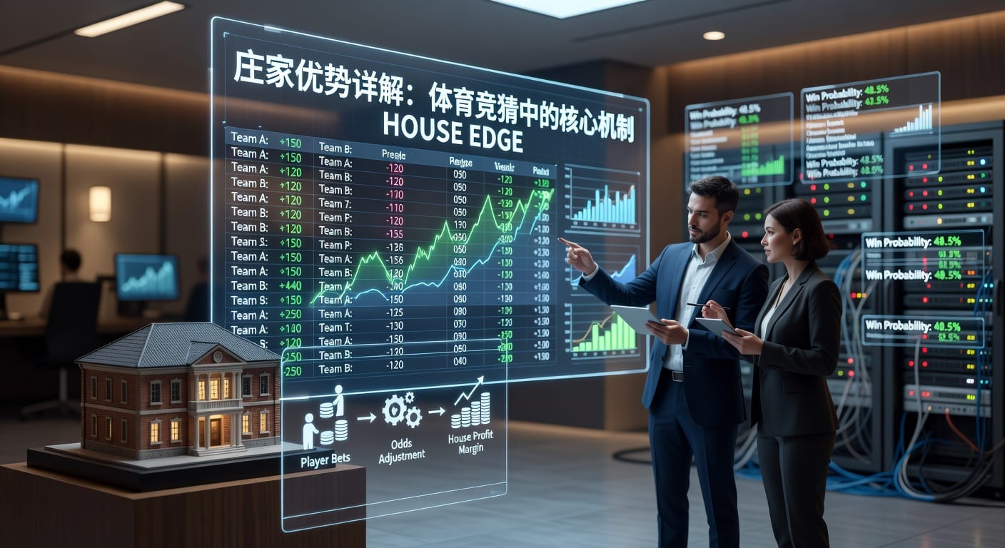 庄家优势 house edge：体育博彩不败法则揭秘