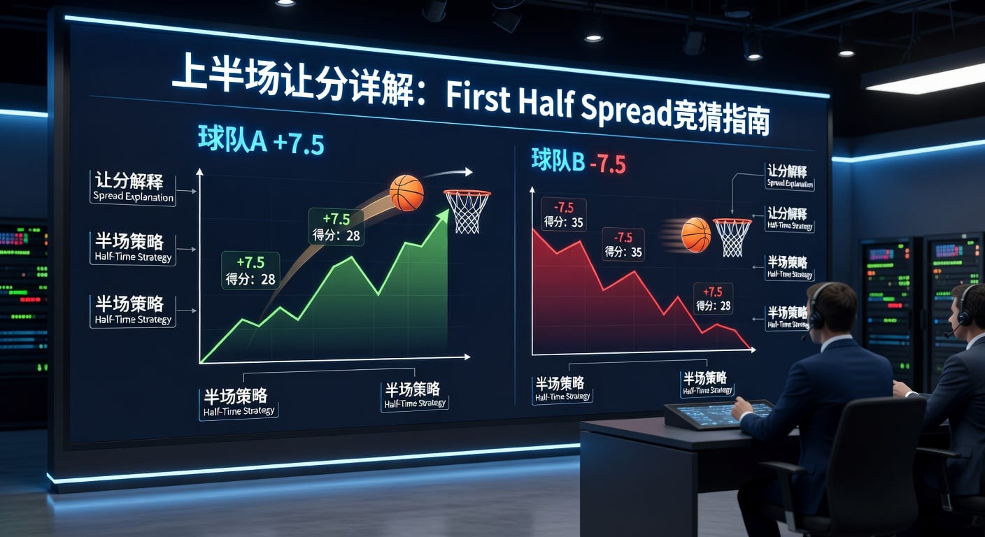 上半场让分 first half spread：体育赛事分析与投注思路