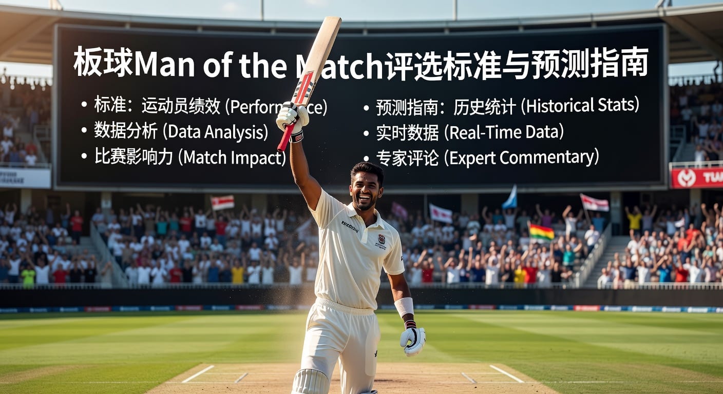 板球 Man of the Match 实战解析