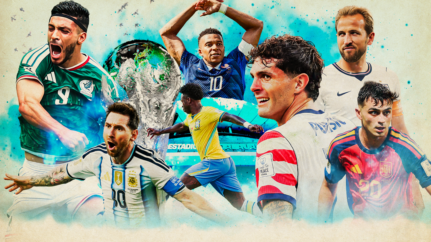 世界杯16强战前实力榜：法国居首，西班牙紧追